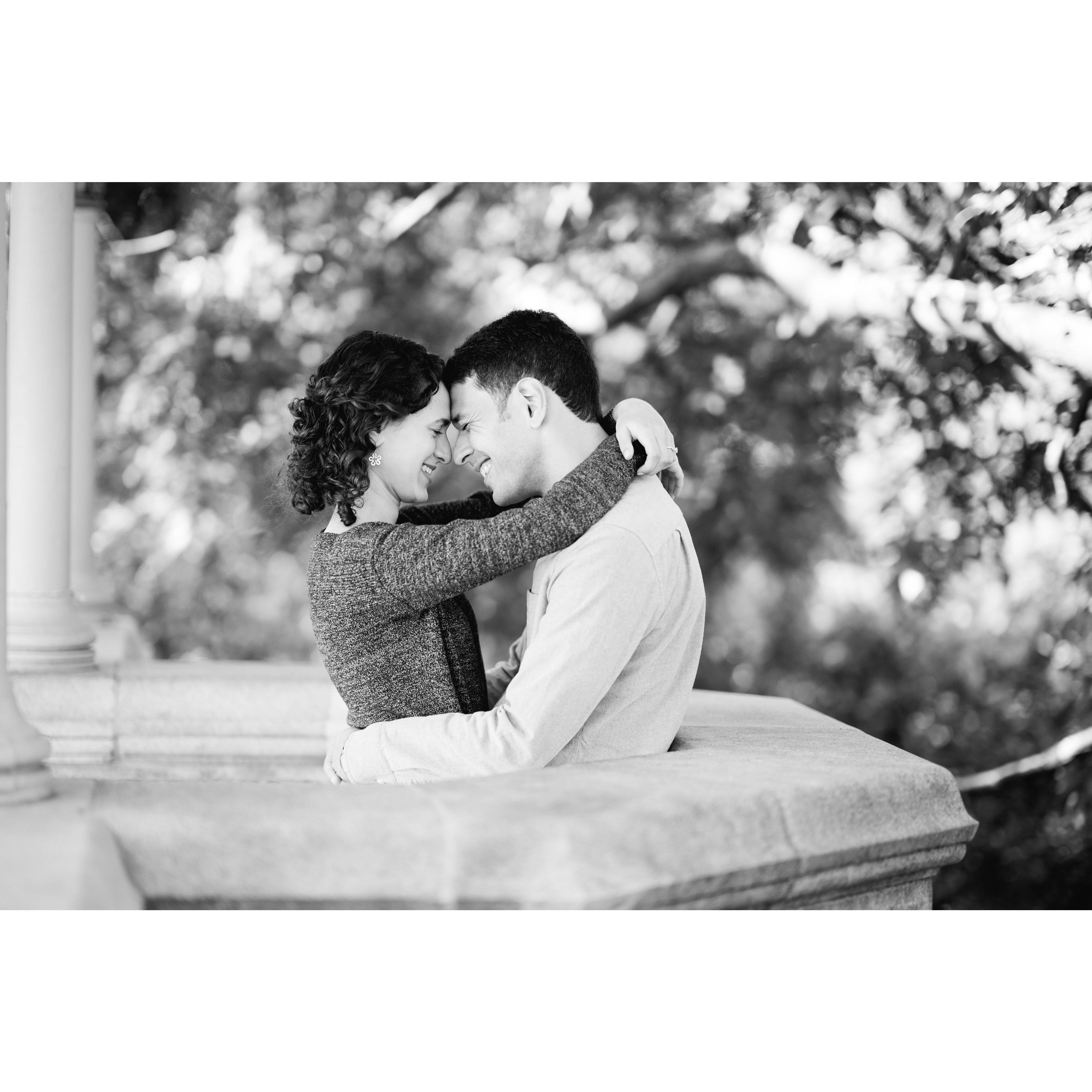 Engagement shoot in Central Park.