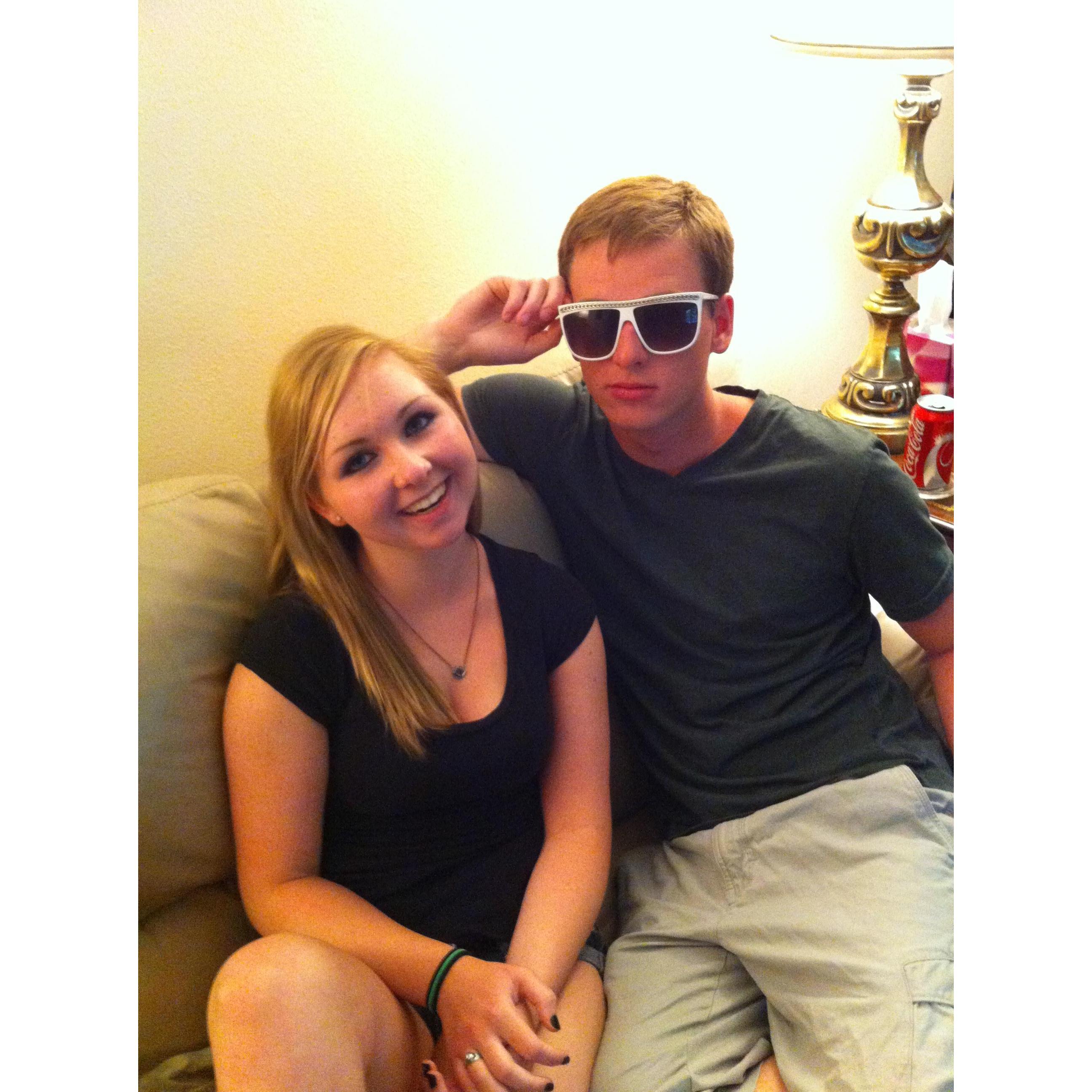 Our first picture together!