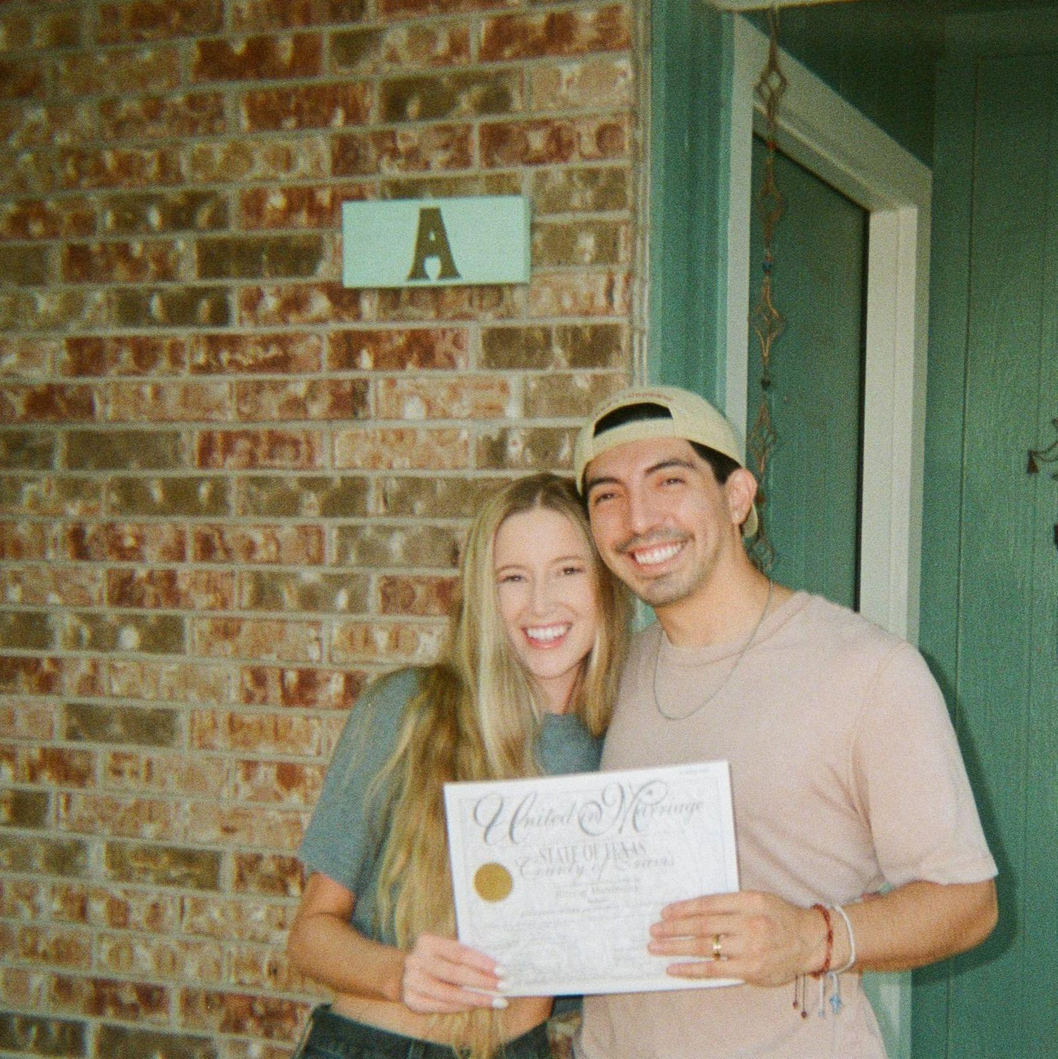 The day we made it official, August 2025