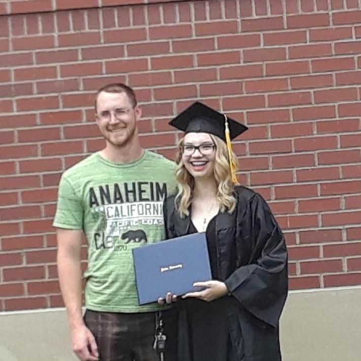 Graduation from Butler in 2018