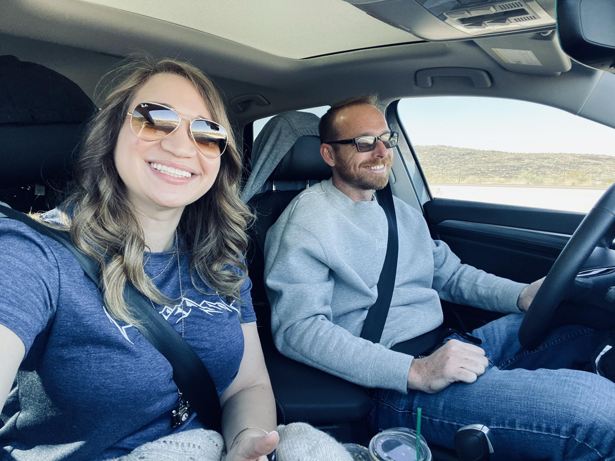 Headed up to Prescott for our 'reunion' trip...aka proposal weekend.