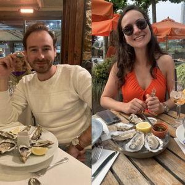 For oysters & wine