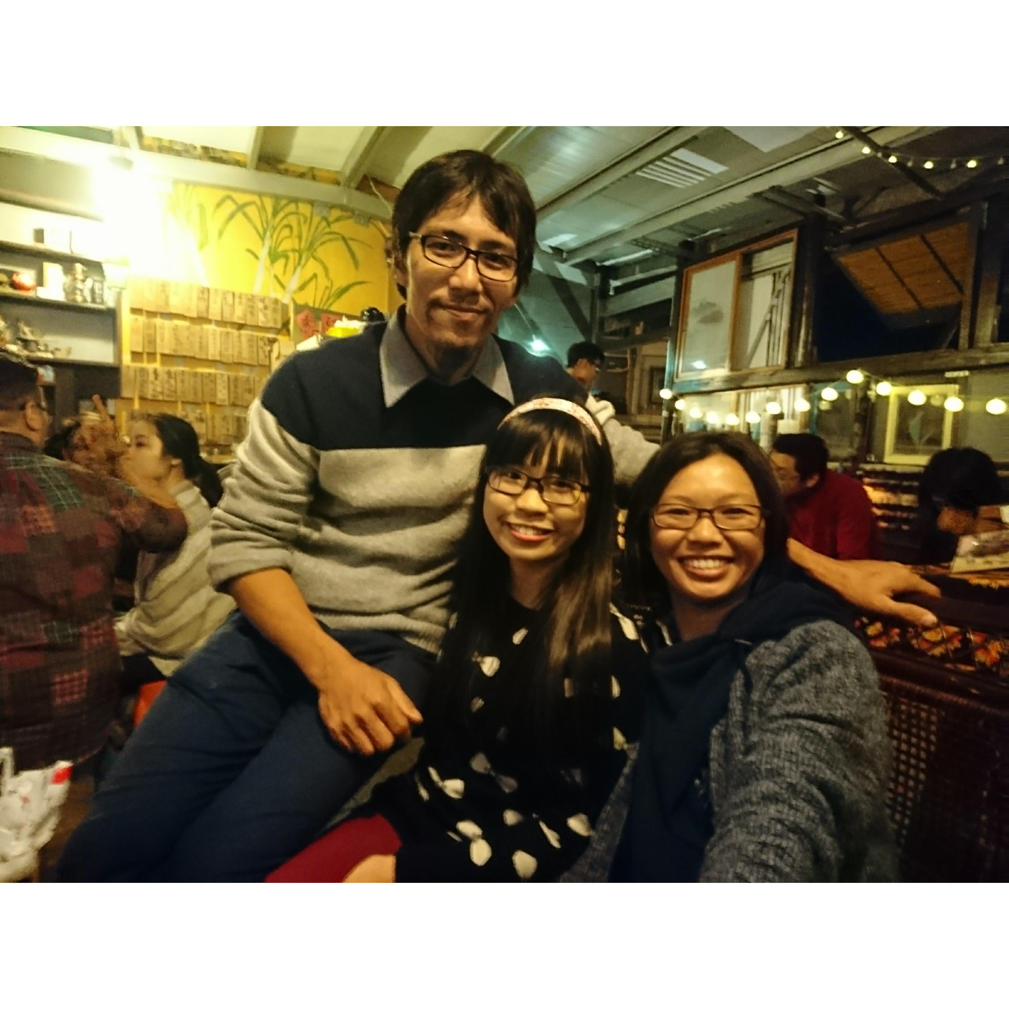 在都蘭跨年。結果整場跨年都蘭大叔的演唱會，只記得中場休息的帶動唱「歪腰歪腰我是一根香蕉」。