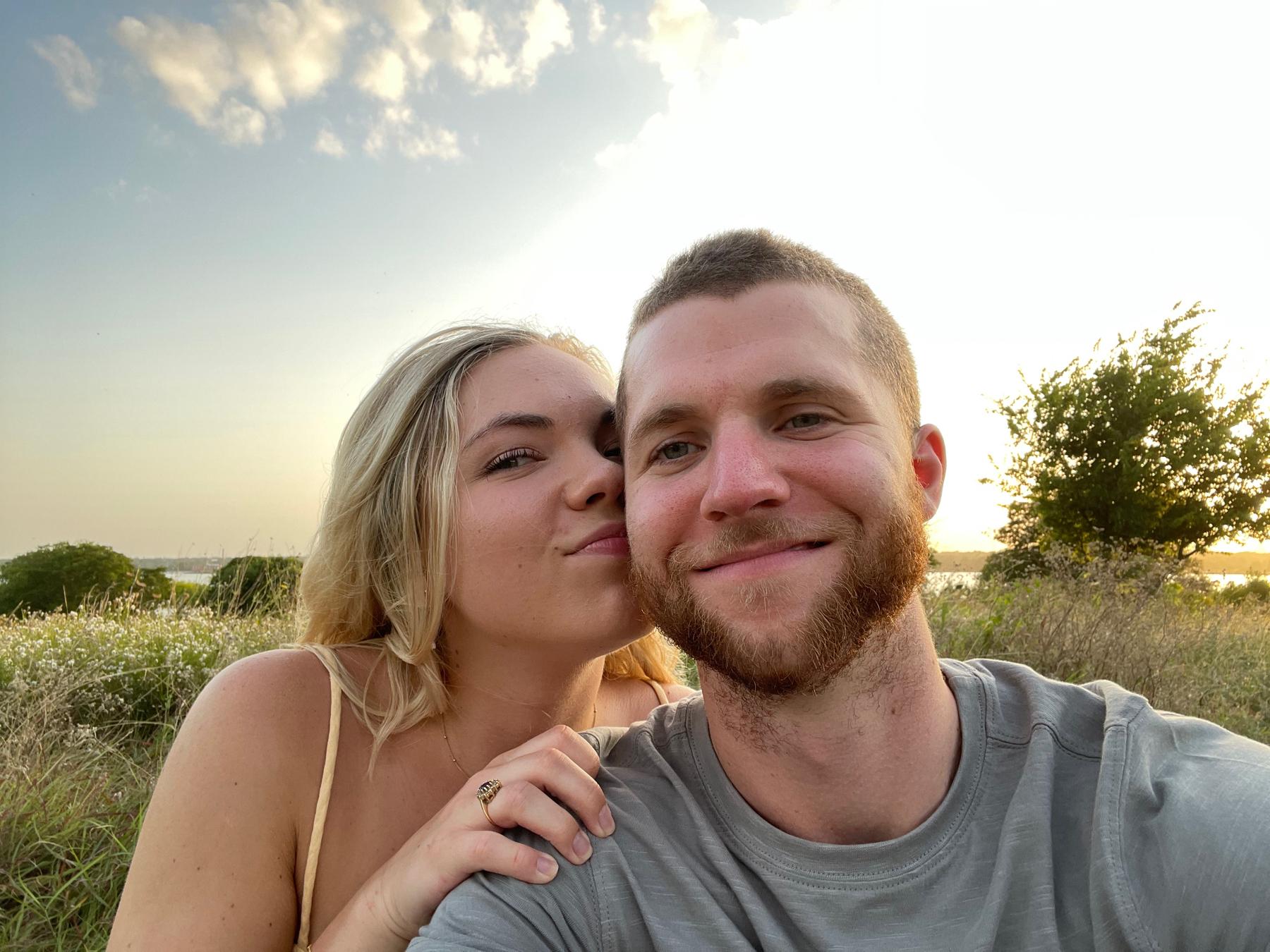 Our two year anniversary.