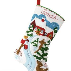Winter Days Bucilla Felt Stocking Kit (for Emily)