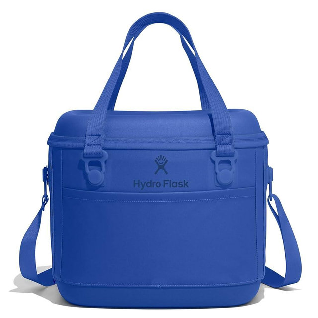 Hydro Flask Carryout Cooler - Insulated Portable Soft Cooler - 15 L Capacity in Capri Blue