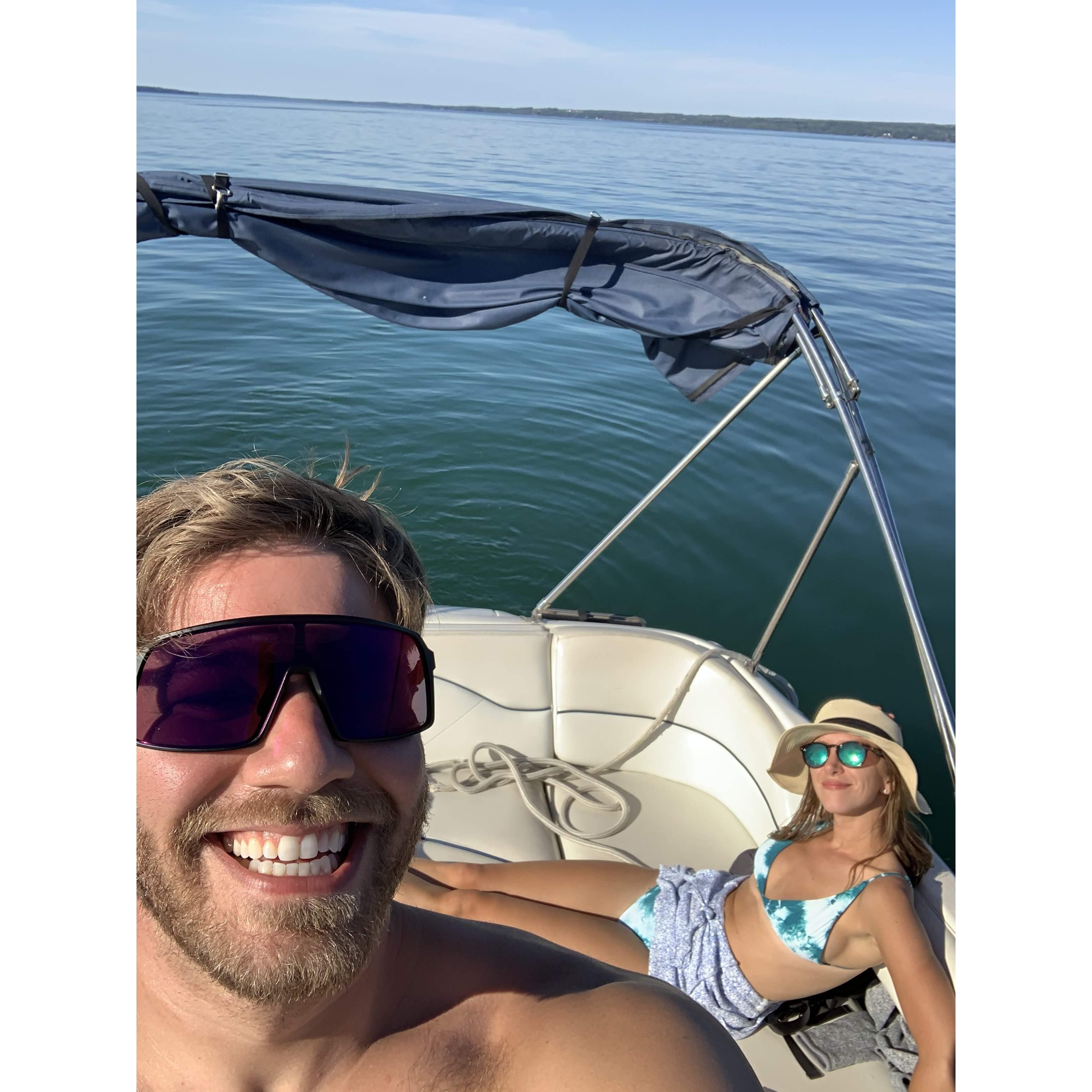 Pandemic vacationing at Lake Cayuga!