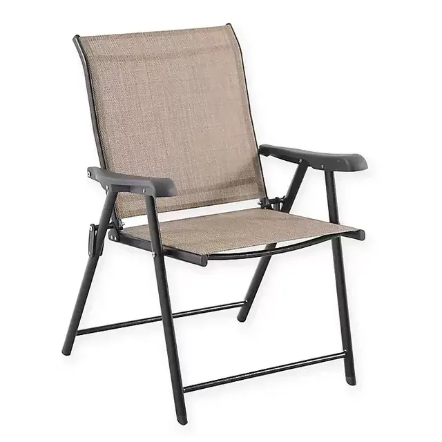 Never Rust Outdoor Aluminum Folding Sling Chair