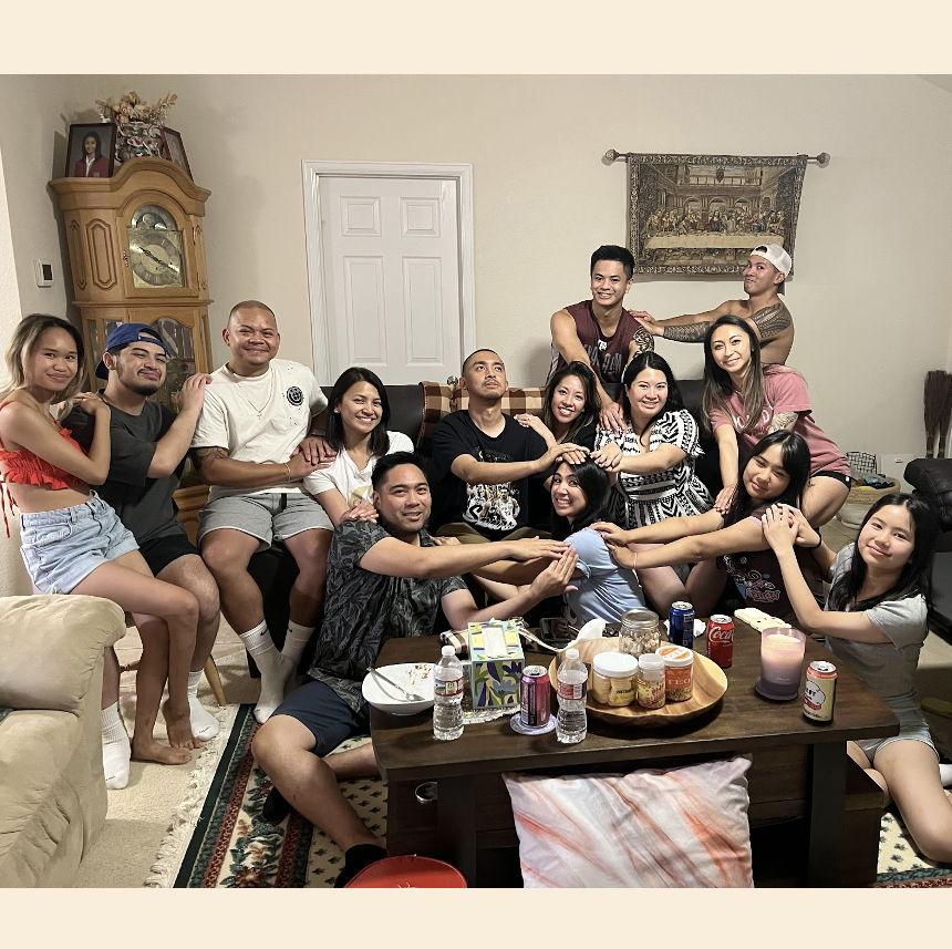 Cecille's brother, Eric, got married in San Antonio to his beautiful wife, Chi! Pictured are us + the Sorio cousins, posed naturally. A great time!