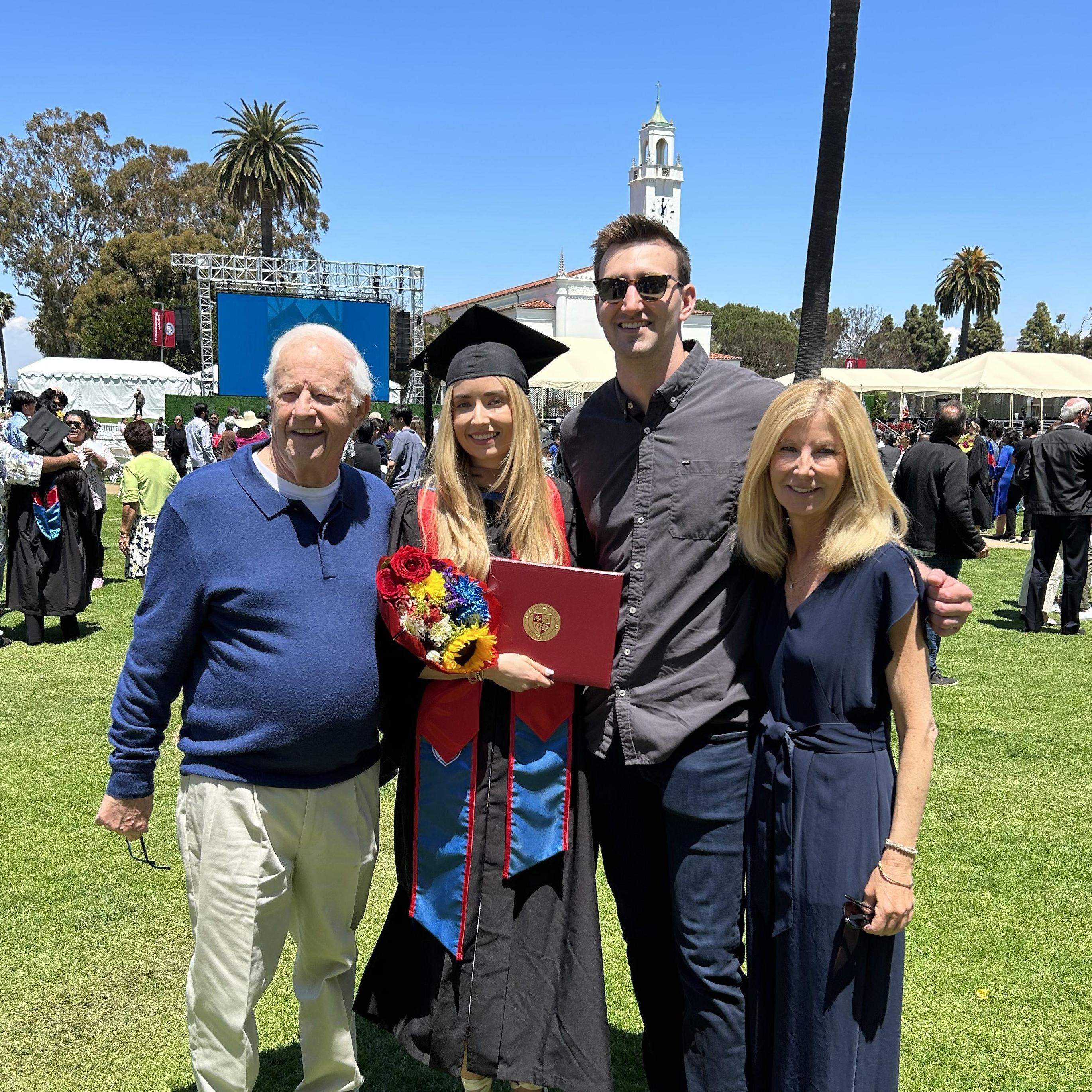 Michelle's MBA Graduation, 2023