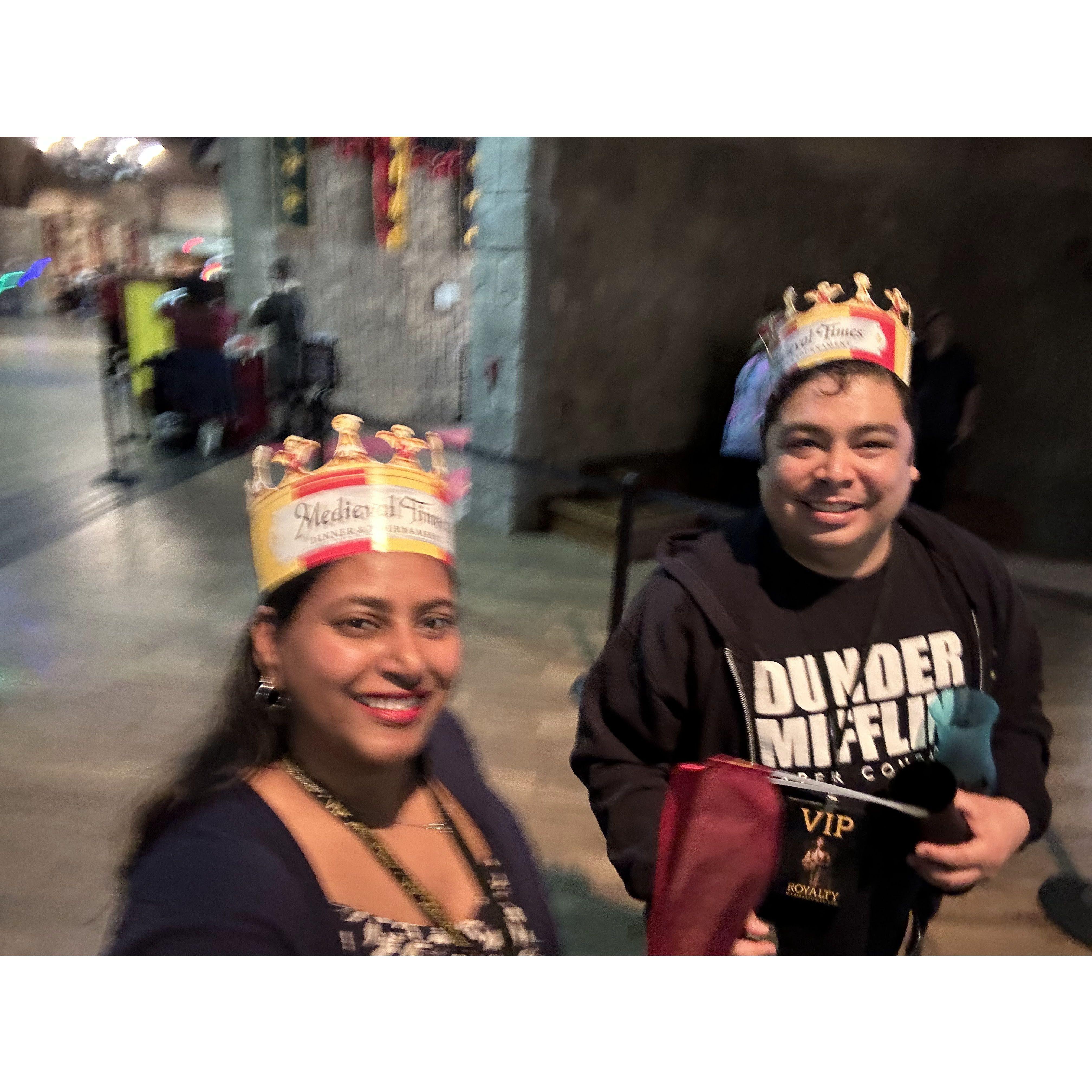The Queen got a ring.
