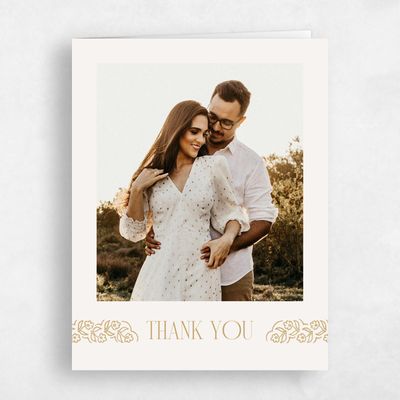 Multi-Colored Wedding Thank You - Sorsha Photo