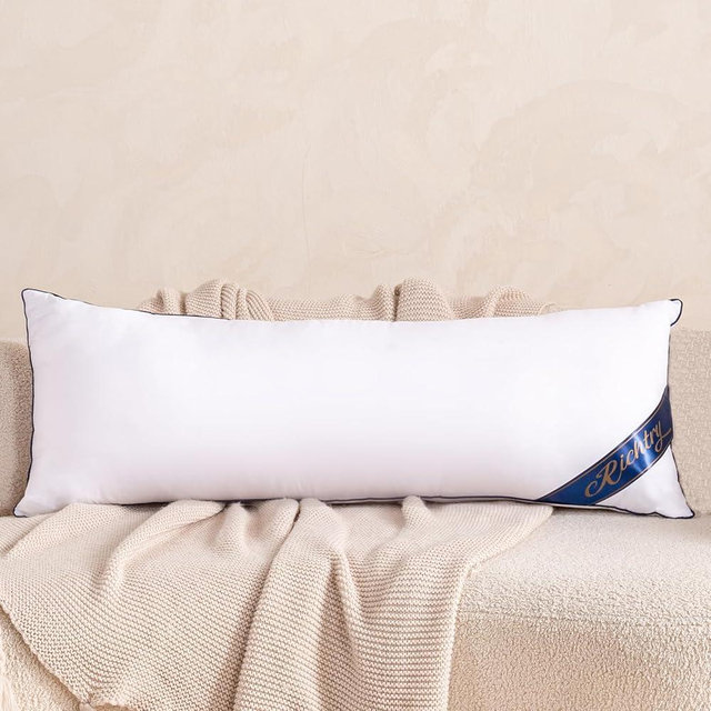 Richtry Premium Memory Foam 14 x 36 Inch Throw Pillow Insert - Decorative Lumbar Throw Pillow for Living Room, Sofa and Couch, 14 x 36 Inch, White