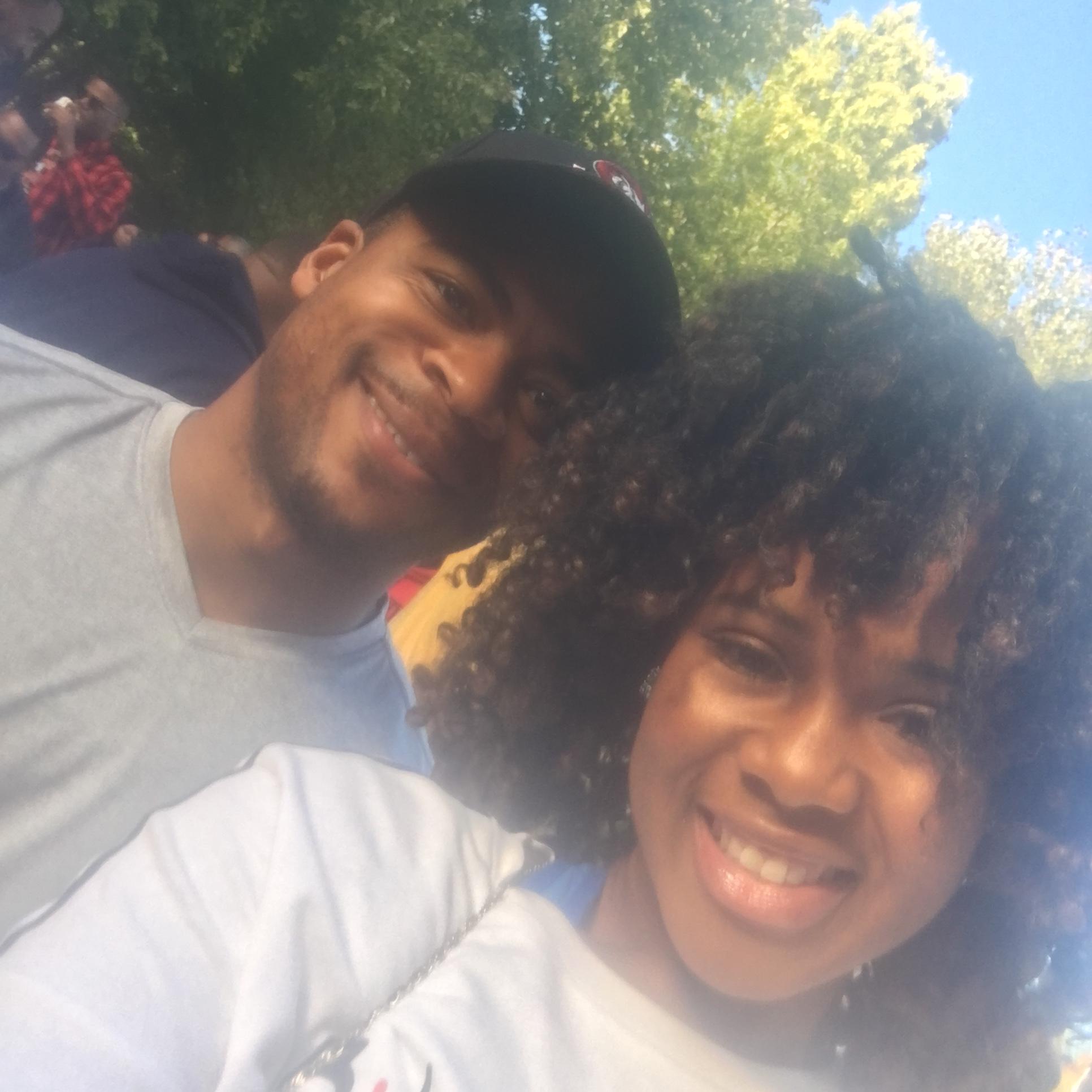 October 2018 - First official time out together (Winston-Salem State University Homecoming)