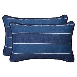 Pillow Perfect™ Wickenburg Outdoor 2-Piece Lumbar Throw Pillow Set