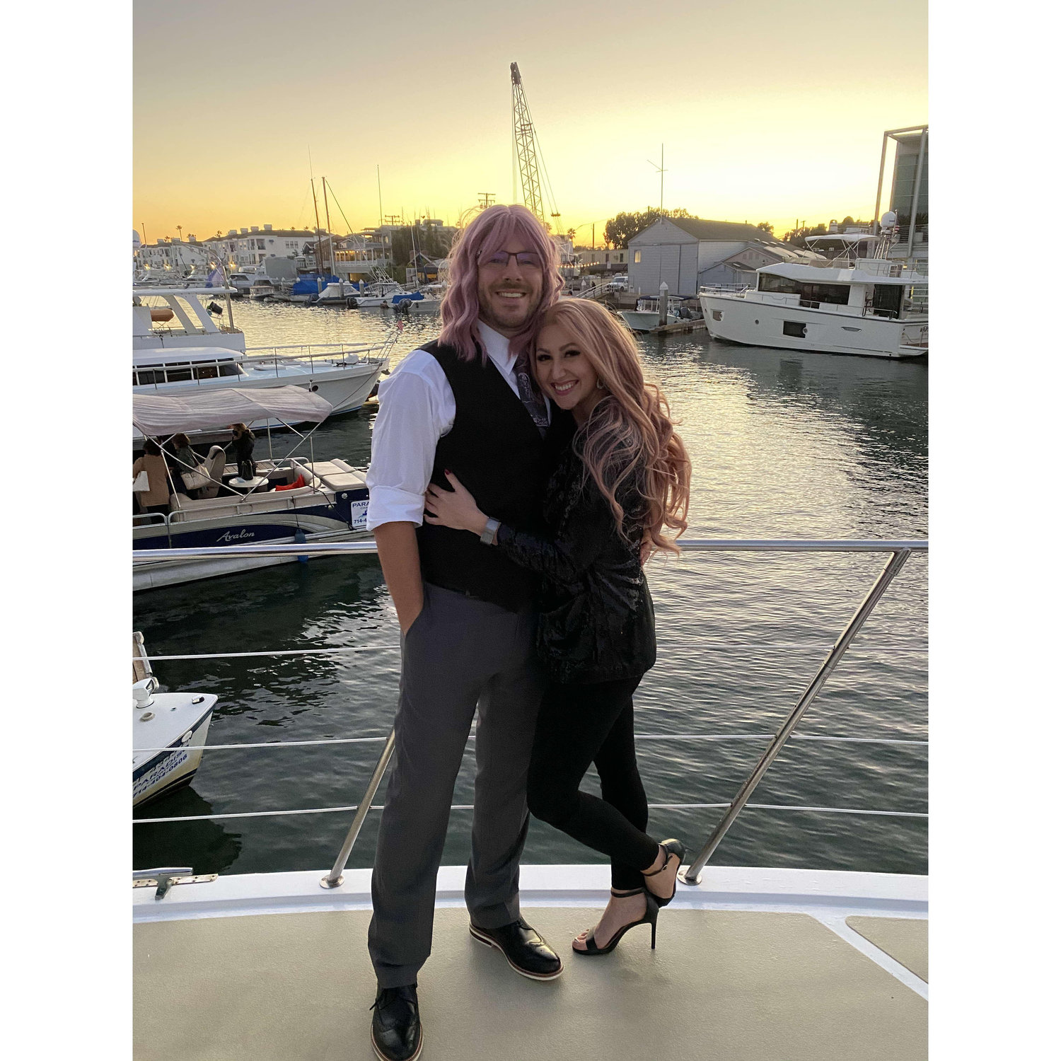 Brian can totally pull off the long hair
