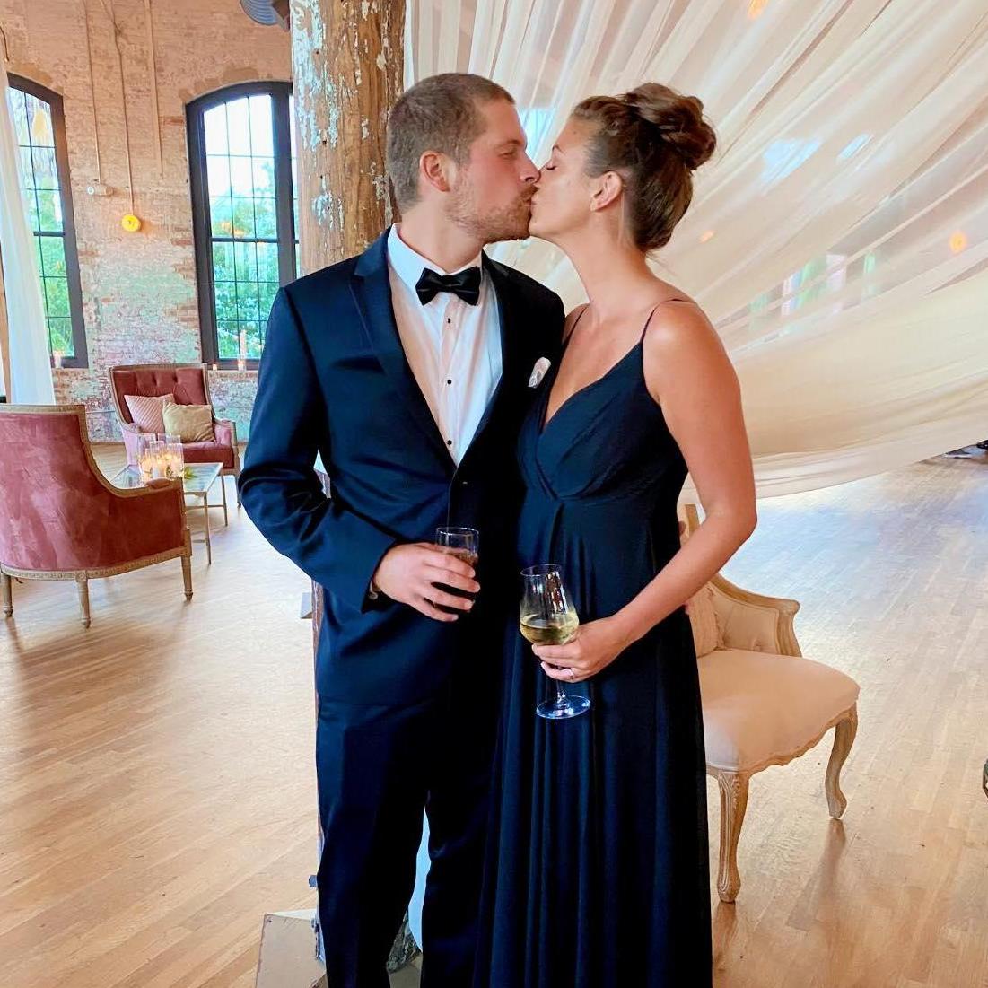 Our first time attending a wedding together