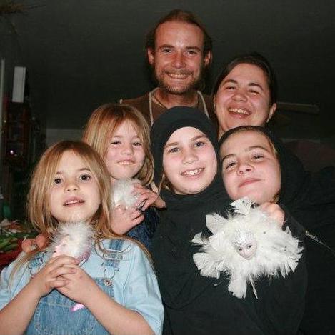 Samantha's 6th birthday party. SURROUNDED BY NINJAS!