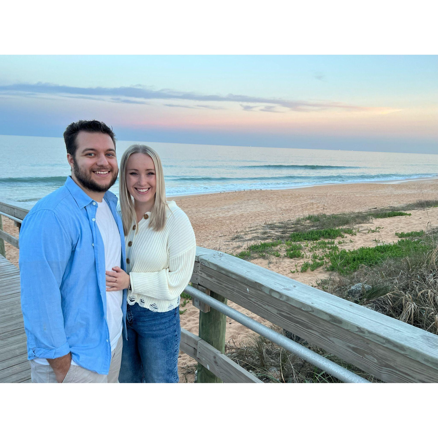 One of our many visits to Florida to visit Brendan's family