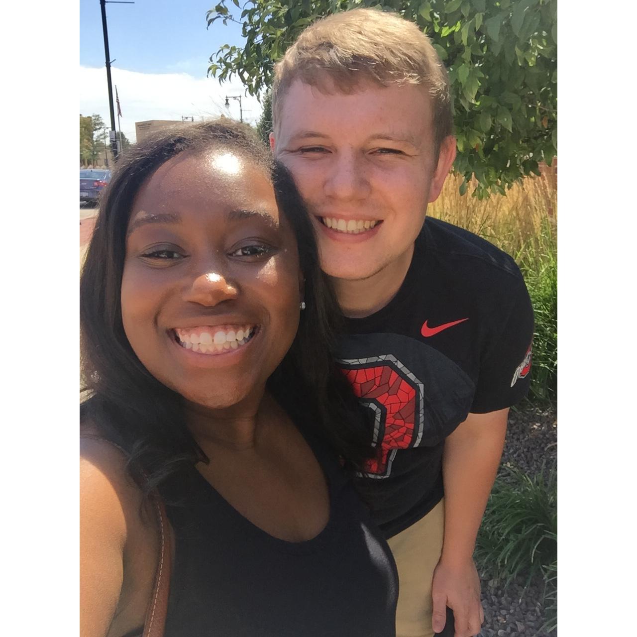 One of our first trips together!