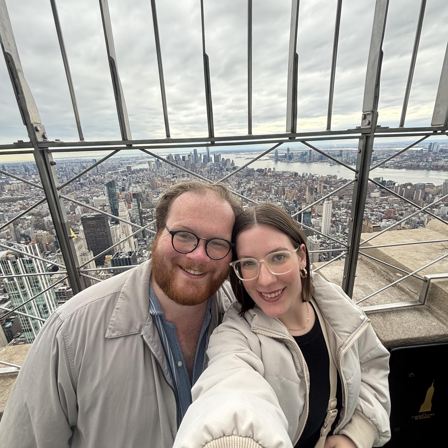 Our first trip to NYC together!