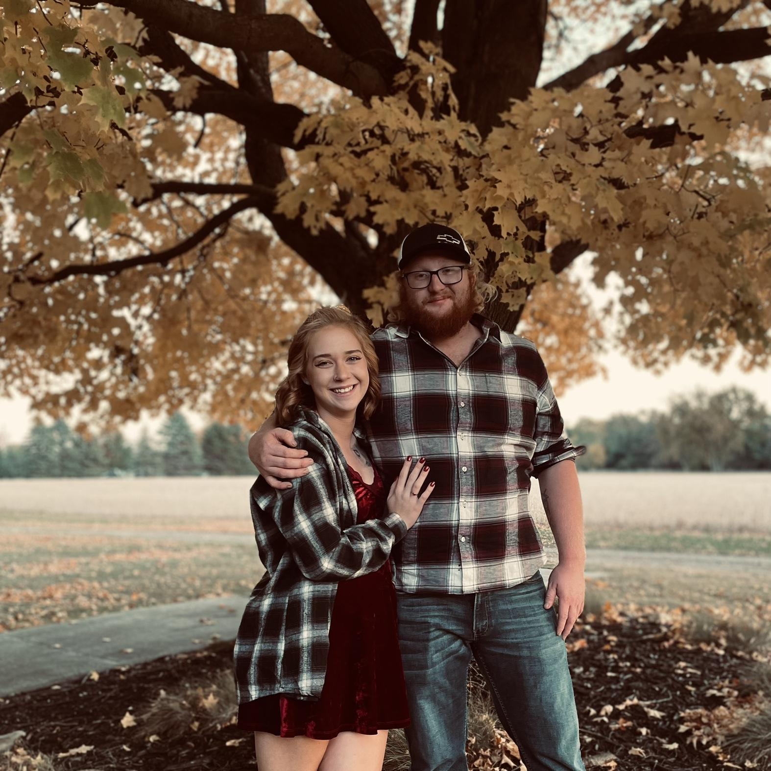 Our first wedding together!