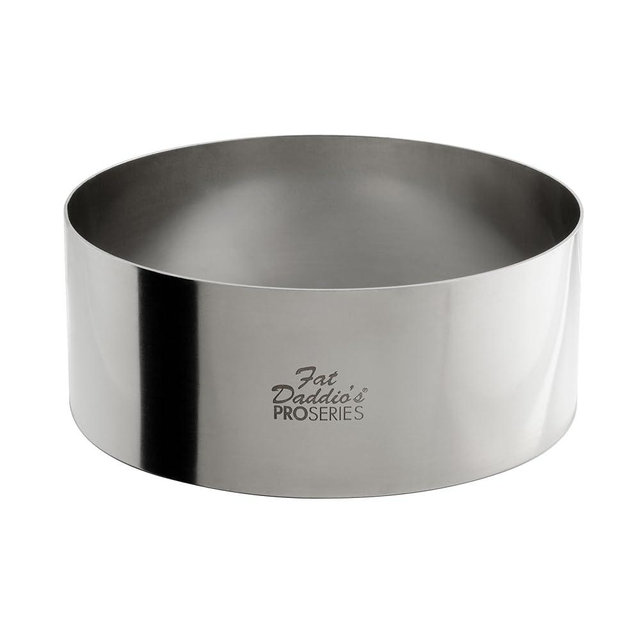Fat Daddio's Stainless Steel Round Cake & Pastry Ring, 5 x 2 Inch
