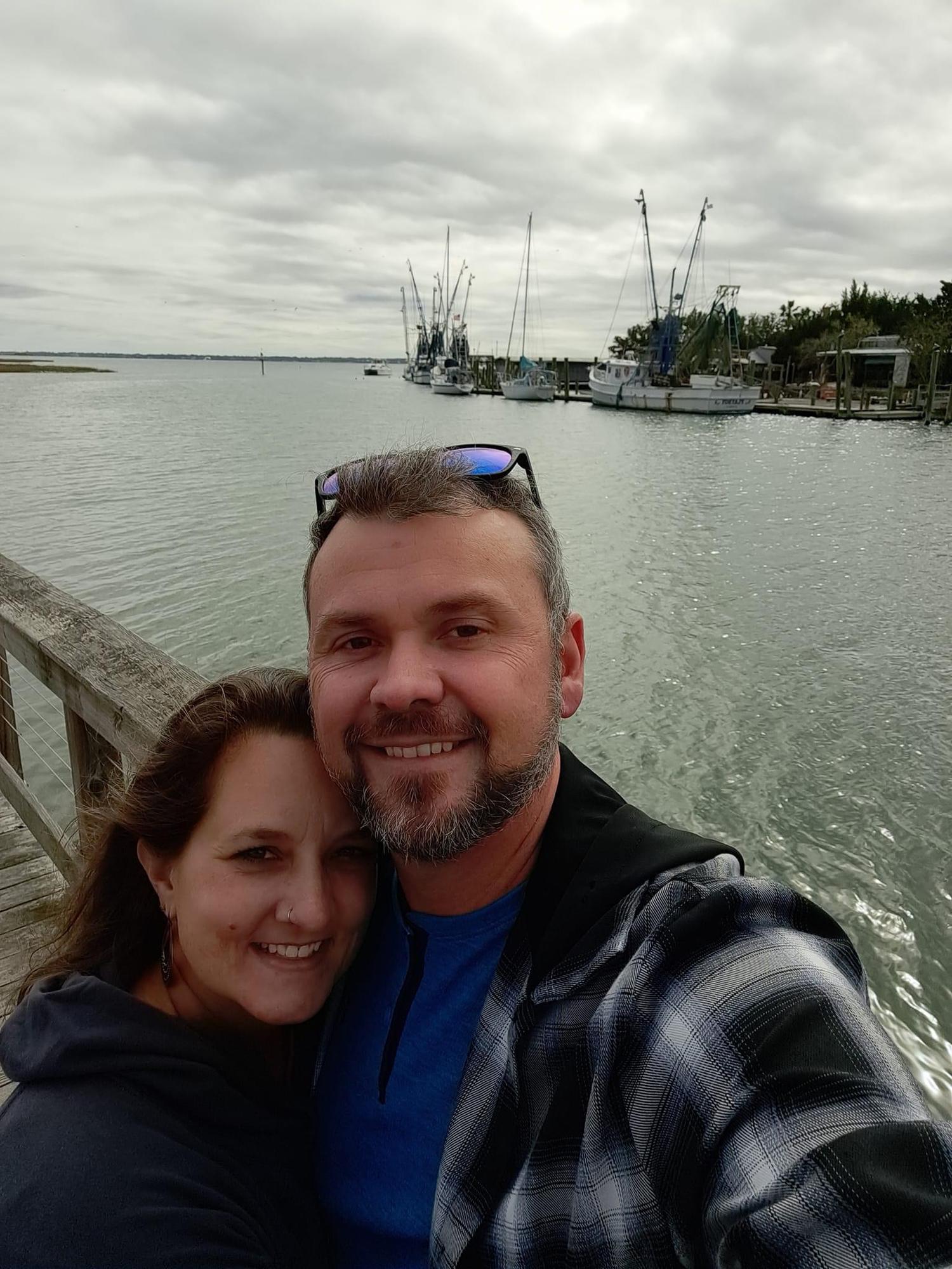 Andy’s 41st birthday, walk at Shem Creek