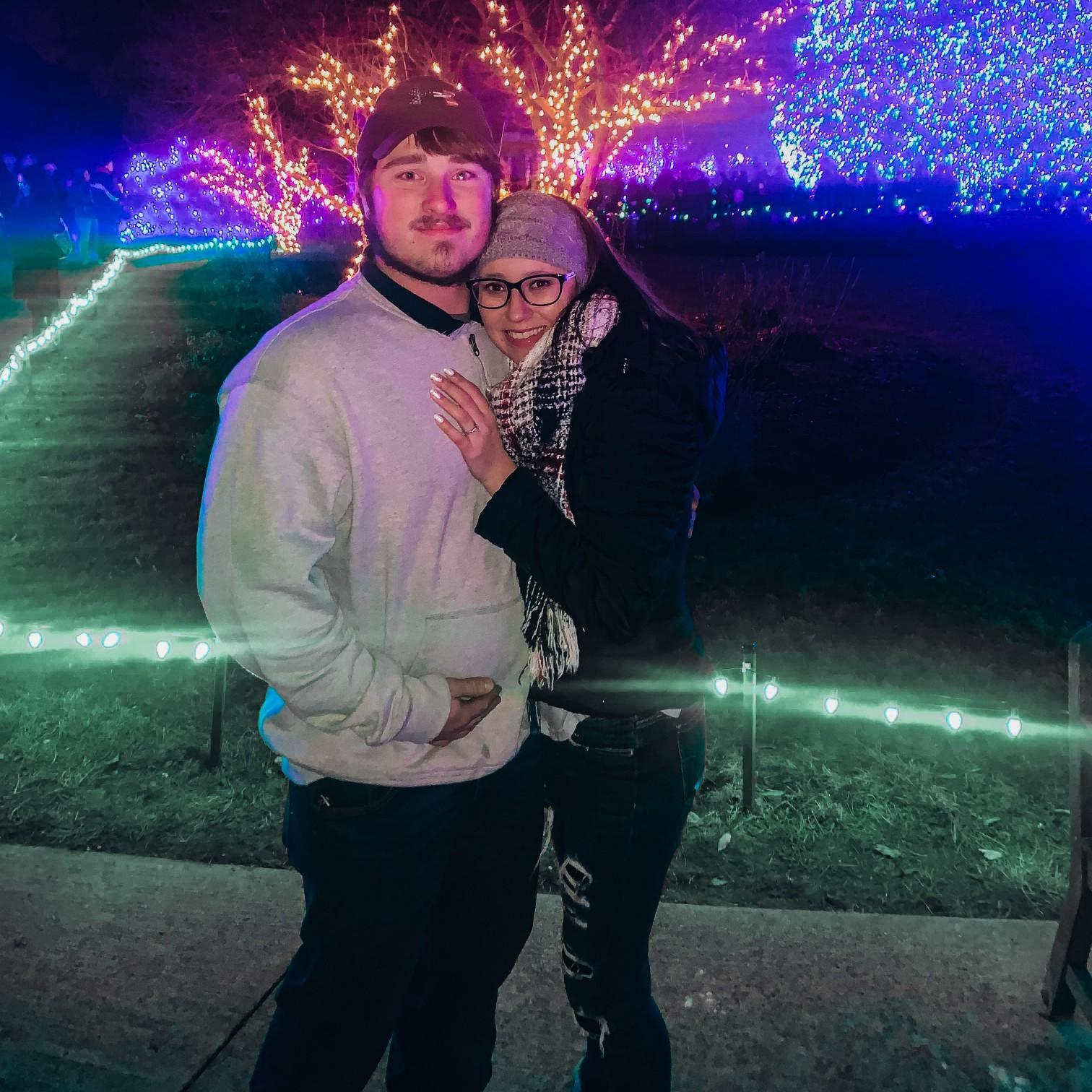 Night we got engaged 12.27.19