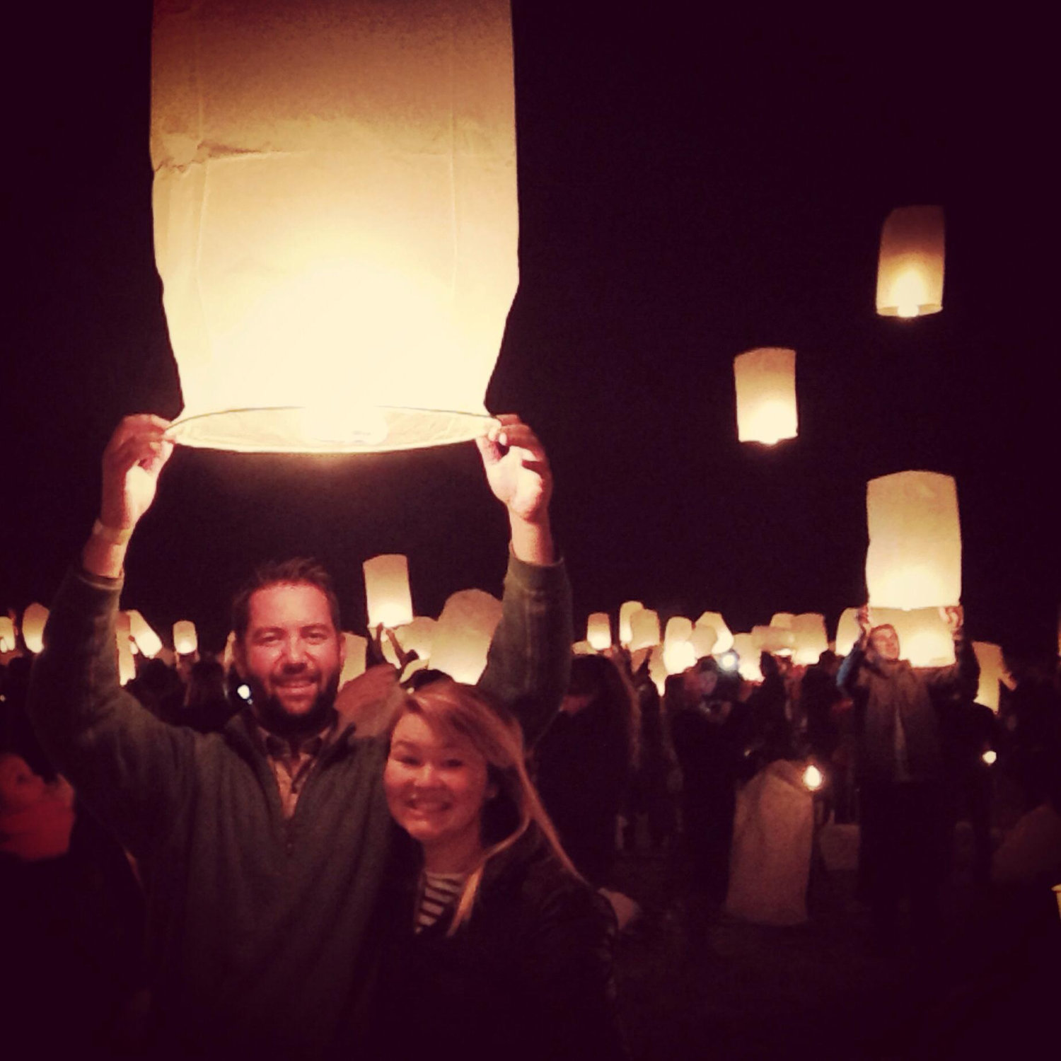 We attended Colorado's first lantern festival