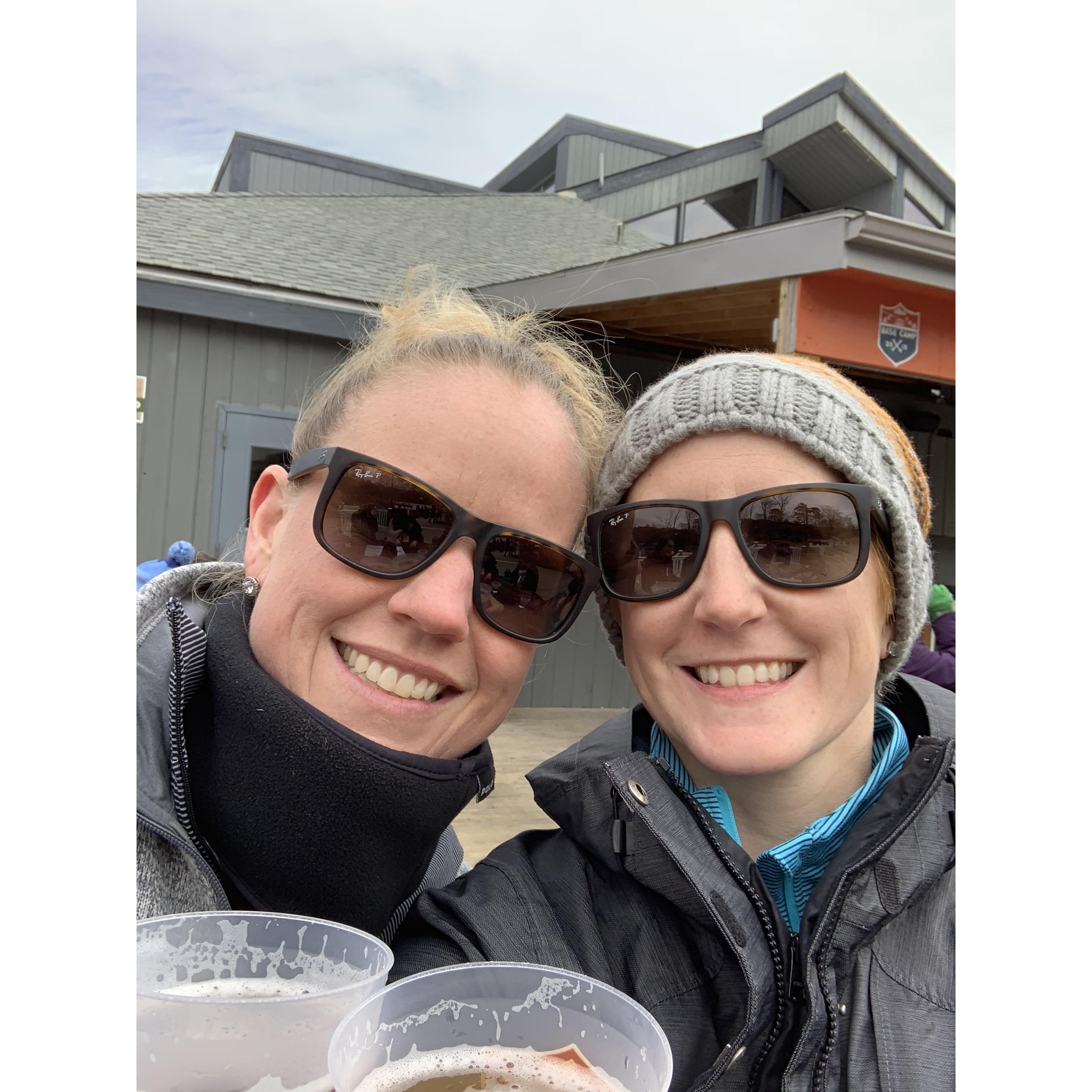 Warming up in Massanutten