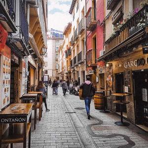 Pinchos Crawl in Logrono, Spain