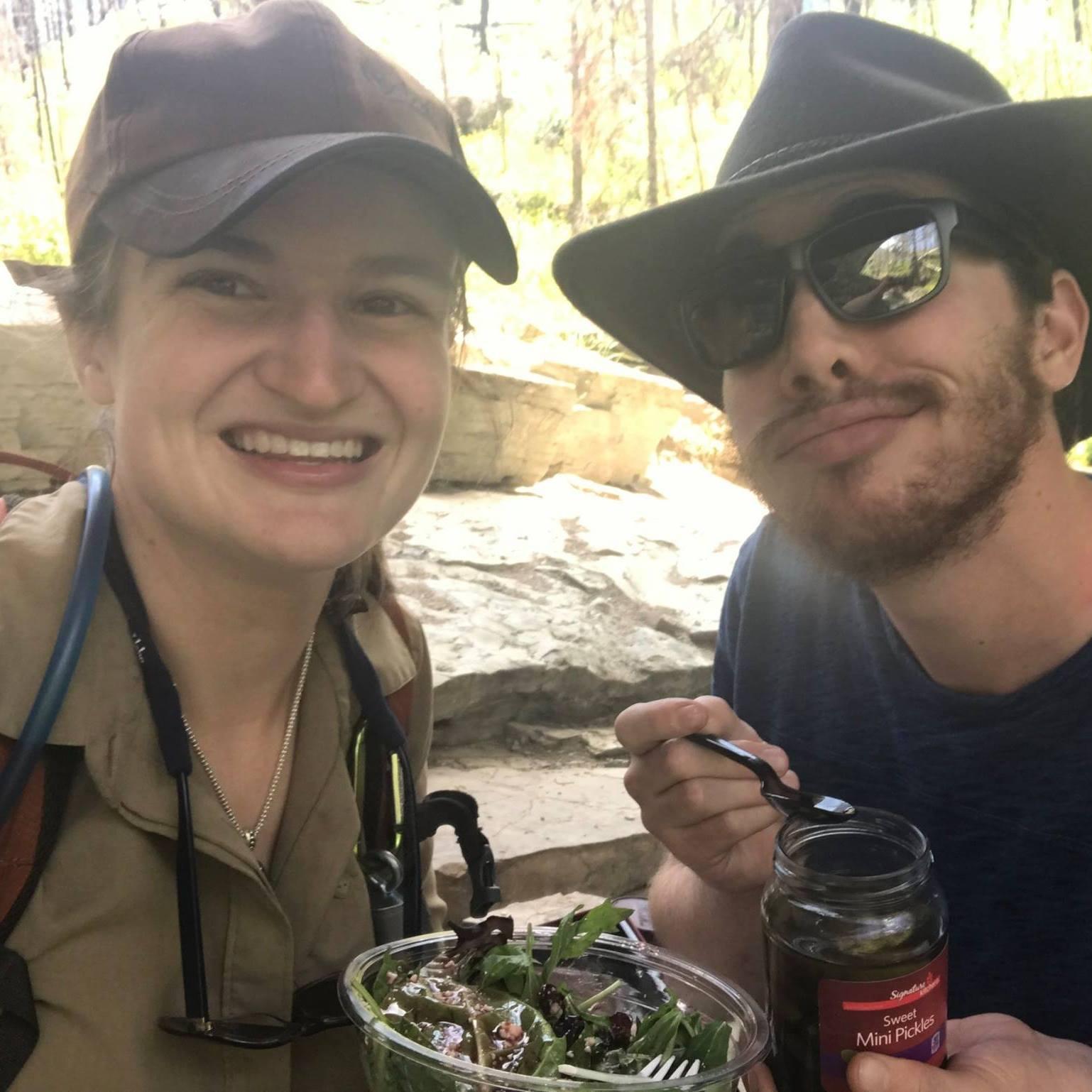 Lunch in Glacier National Park, MT. Summer 2017.