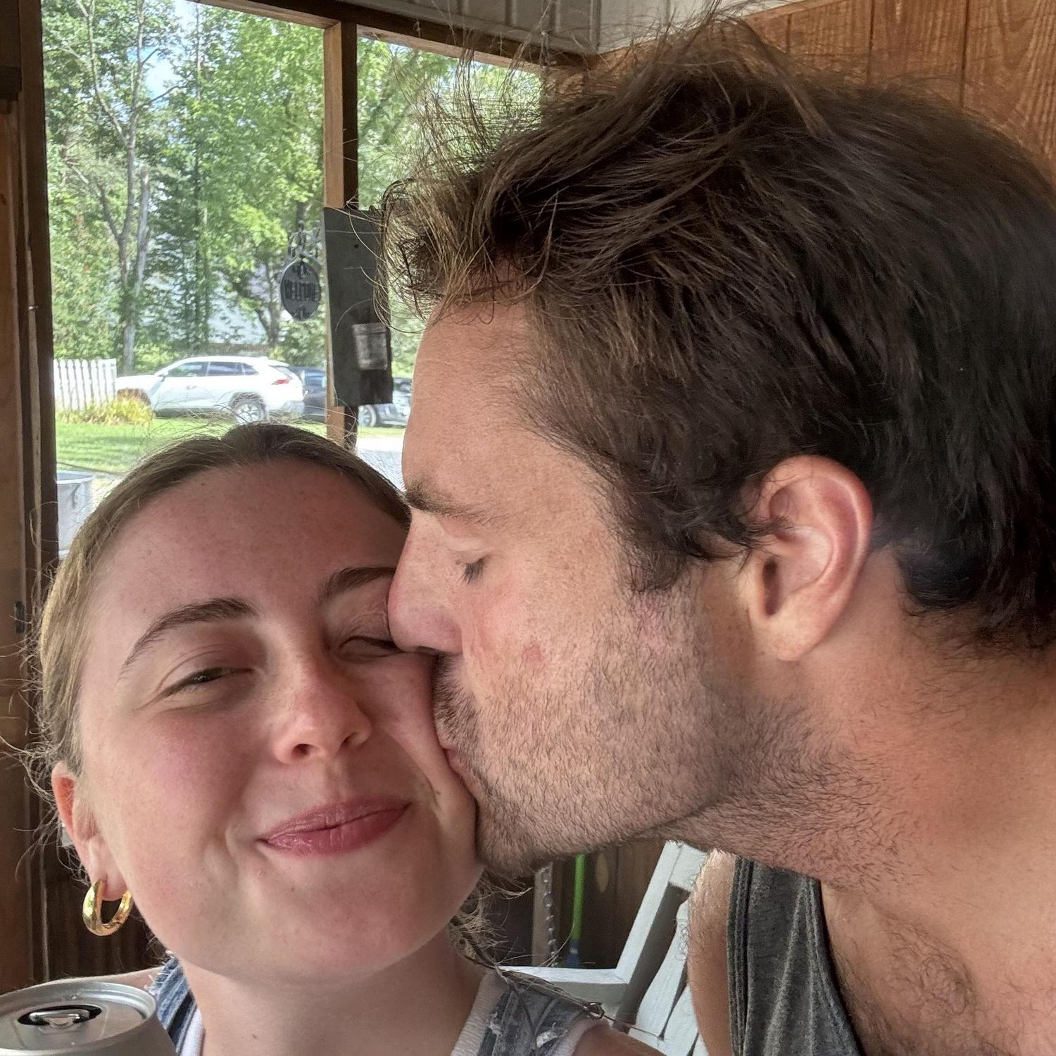 Smushin' that sweet cheek