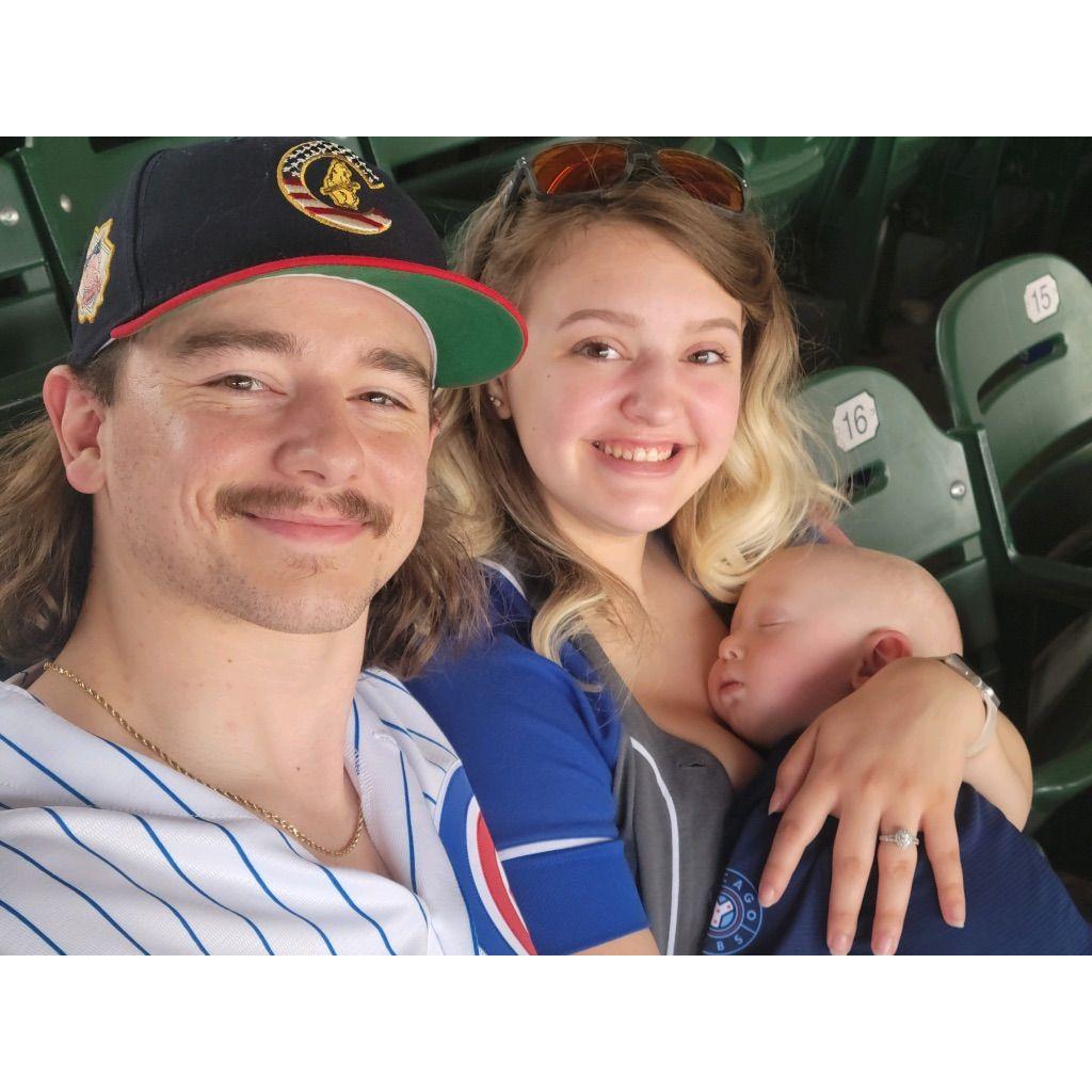 Our First Trip to Wrigley Field!