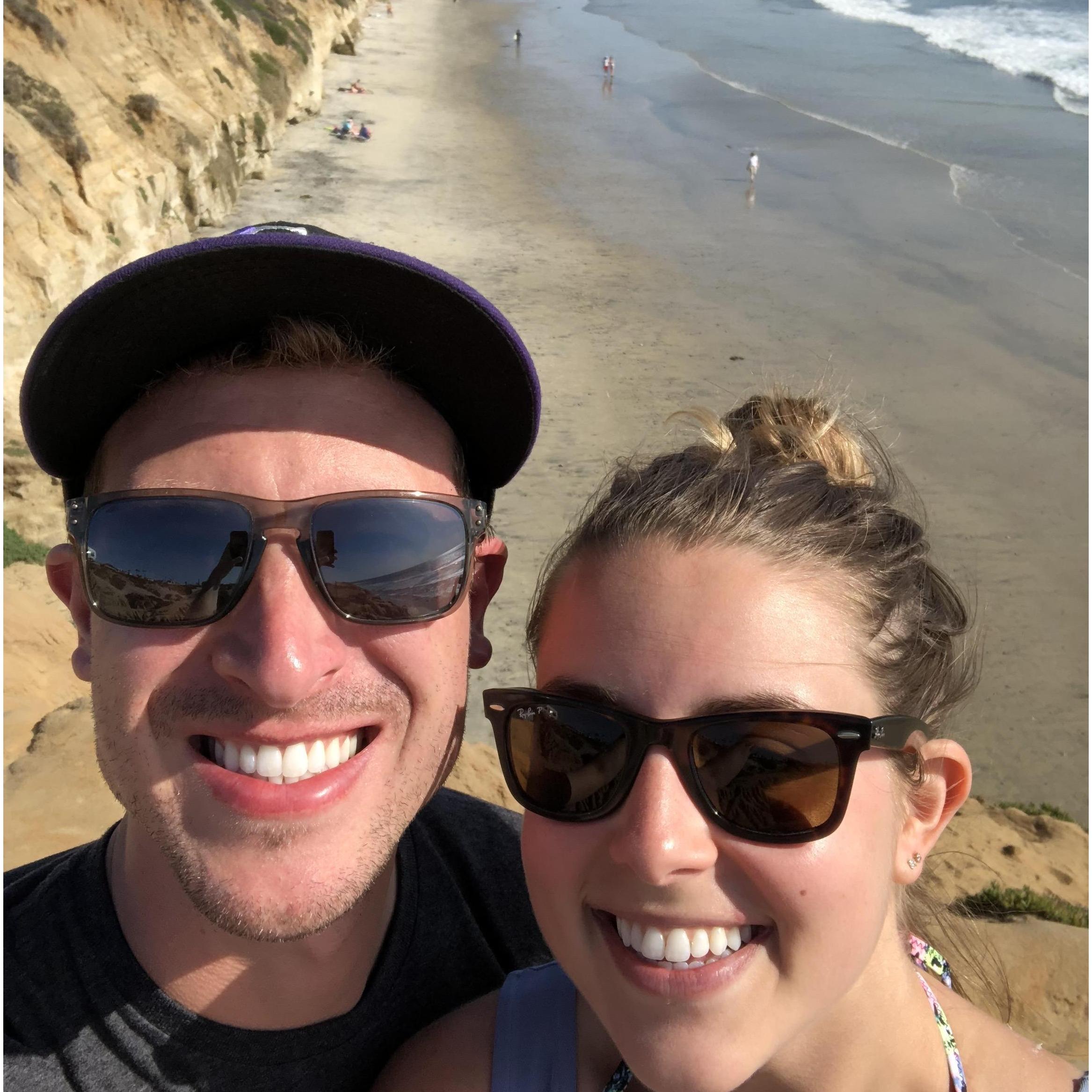 Exploring the San Diego beaches!