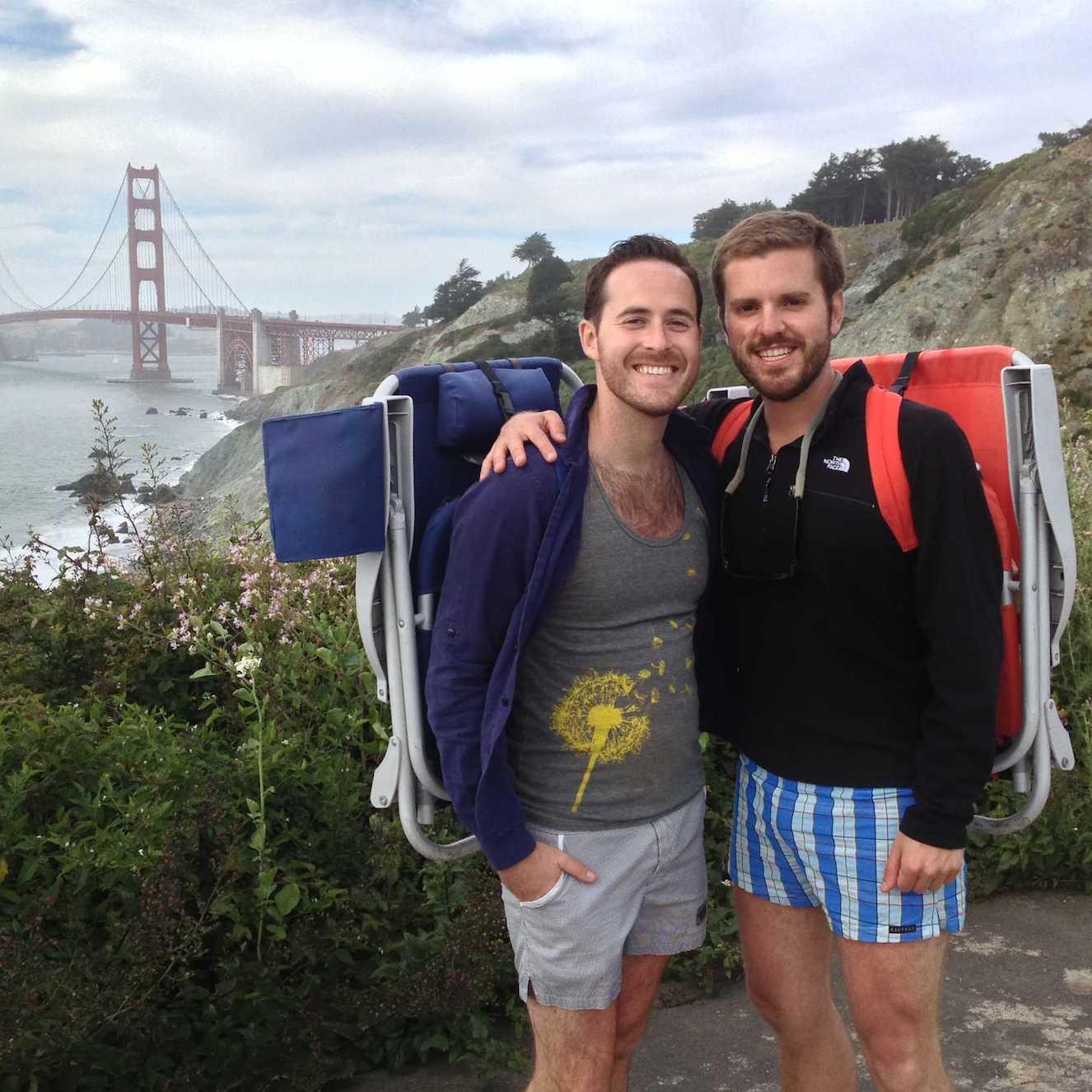 Back to Marshall Beach, for another fun-filled day of Buds and butts. May 2014.