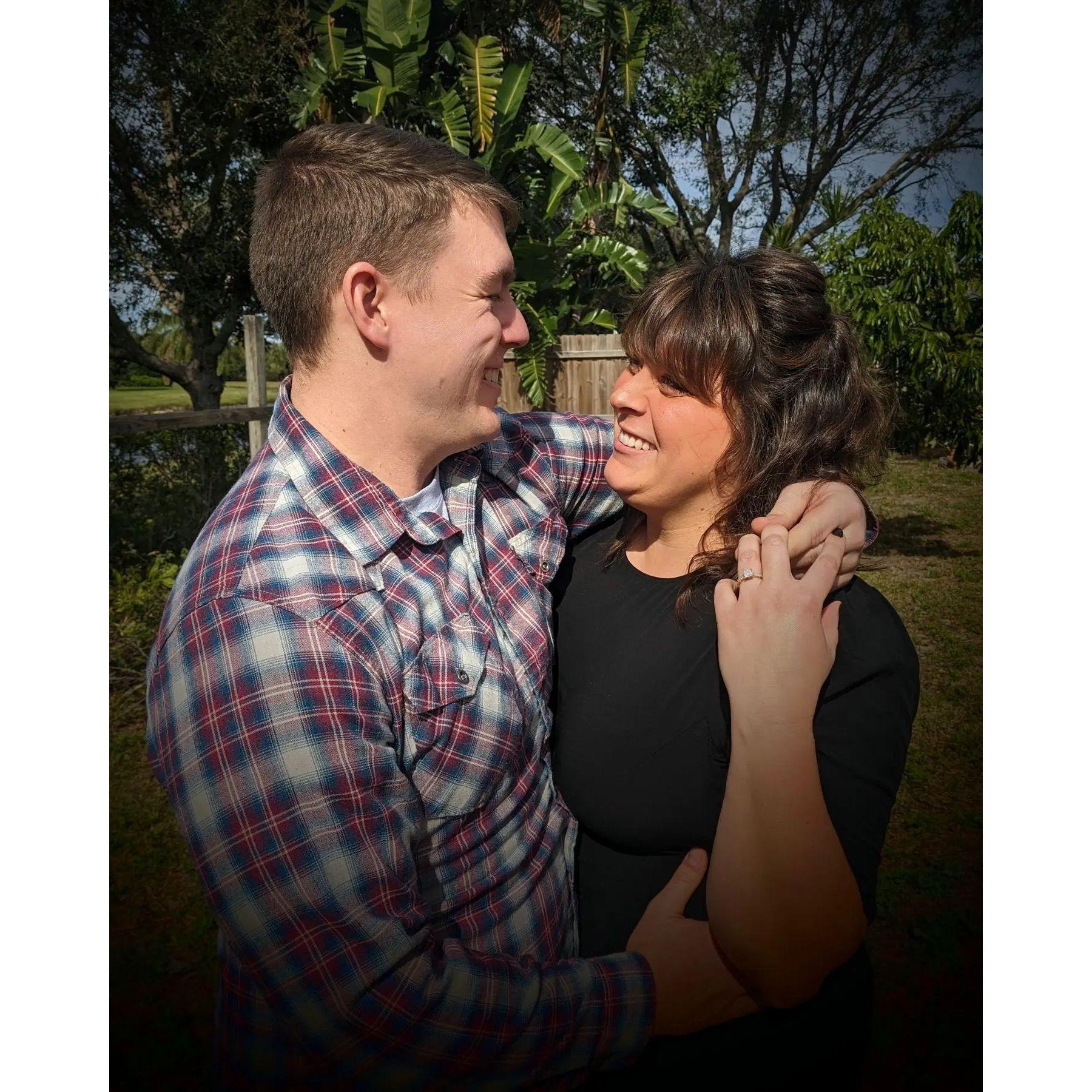 Freshly engaged