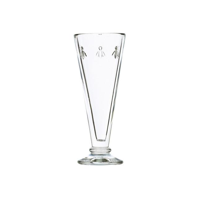 La Rochère Glassware Napoleon Bee 6-ounce Flutes, Set of 6