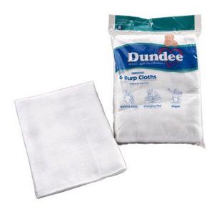 Dundee Burp Cloths 6pk