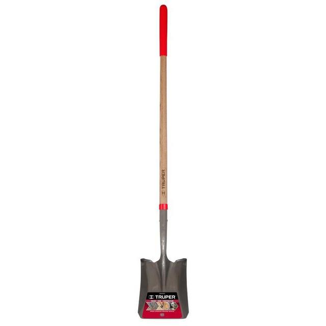 Truper Long-handle Wood Transfer Shovel