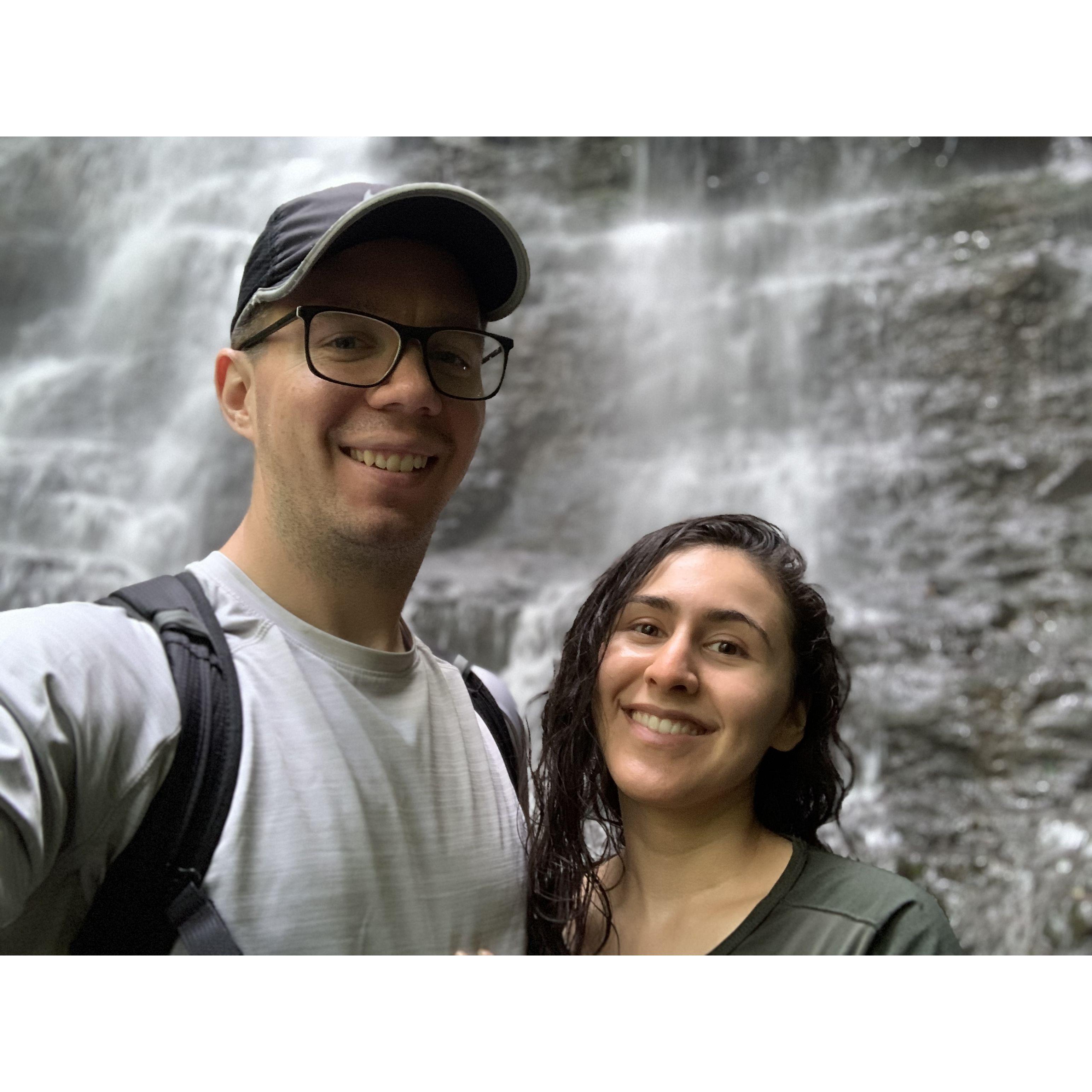 Brush Creek Falls in Athens, WV - June 2020