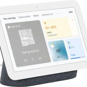 Nest Hub 7” Smart Touchscreen Display with Google Assistant (2nd Gen) - Charcoal