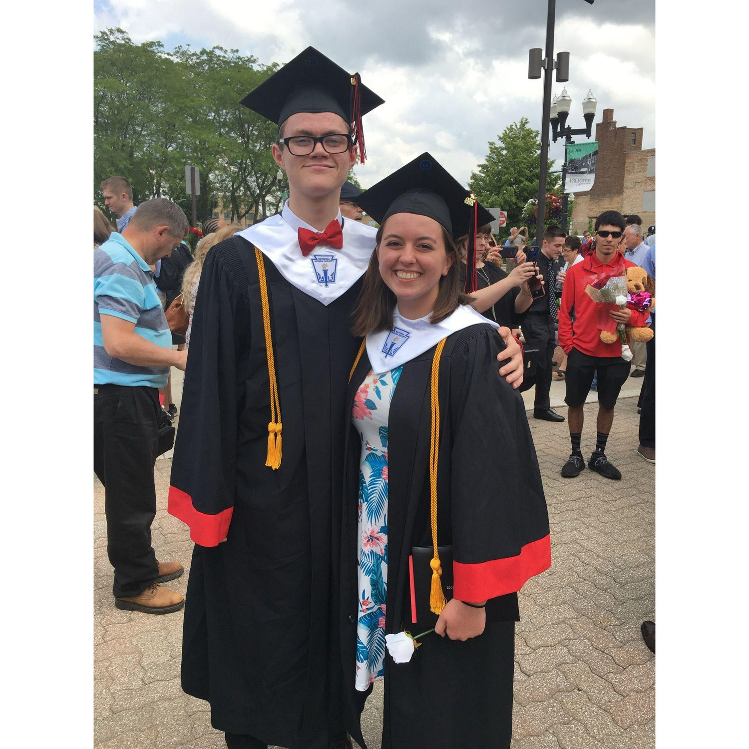 Highschool graduation. June, 2019