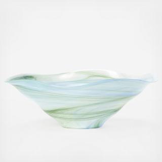 Alabaster Glass Centerpiece