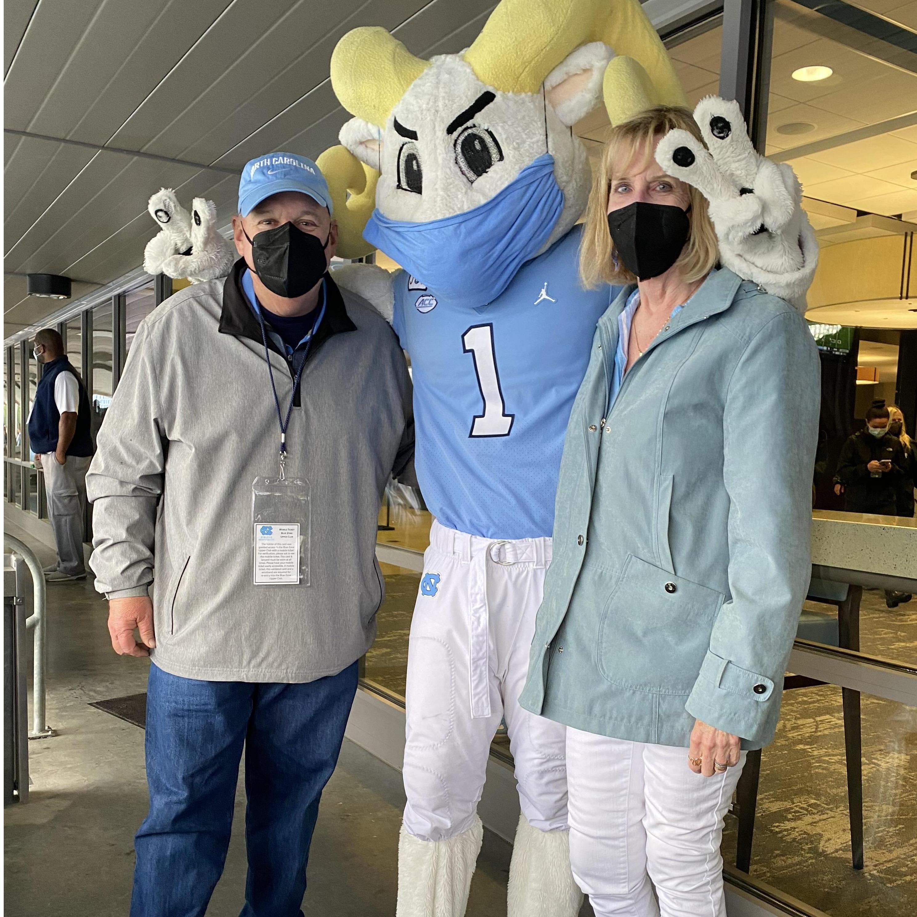 Rameses and Tar Heels Always