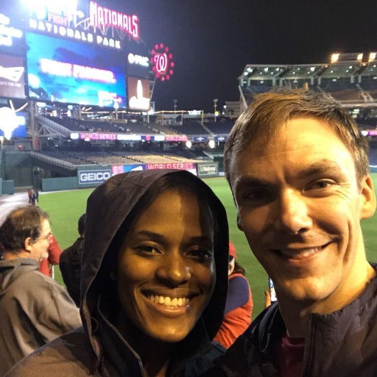 Viewing party when the Nats won the World Series! Baseball is just ok, but this was pretty hype.