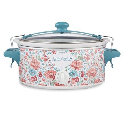 The Pioneer Woman 6-Quart Portable Slow Cooker, Gorgeous Garden