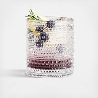 Alma Double Old Fashioned Glass, Set of 4