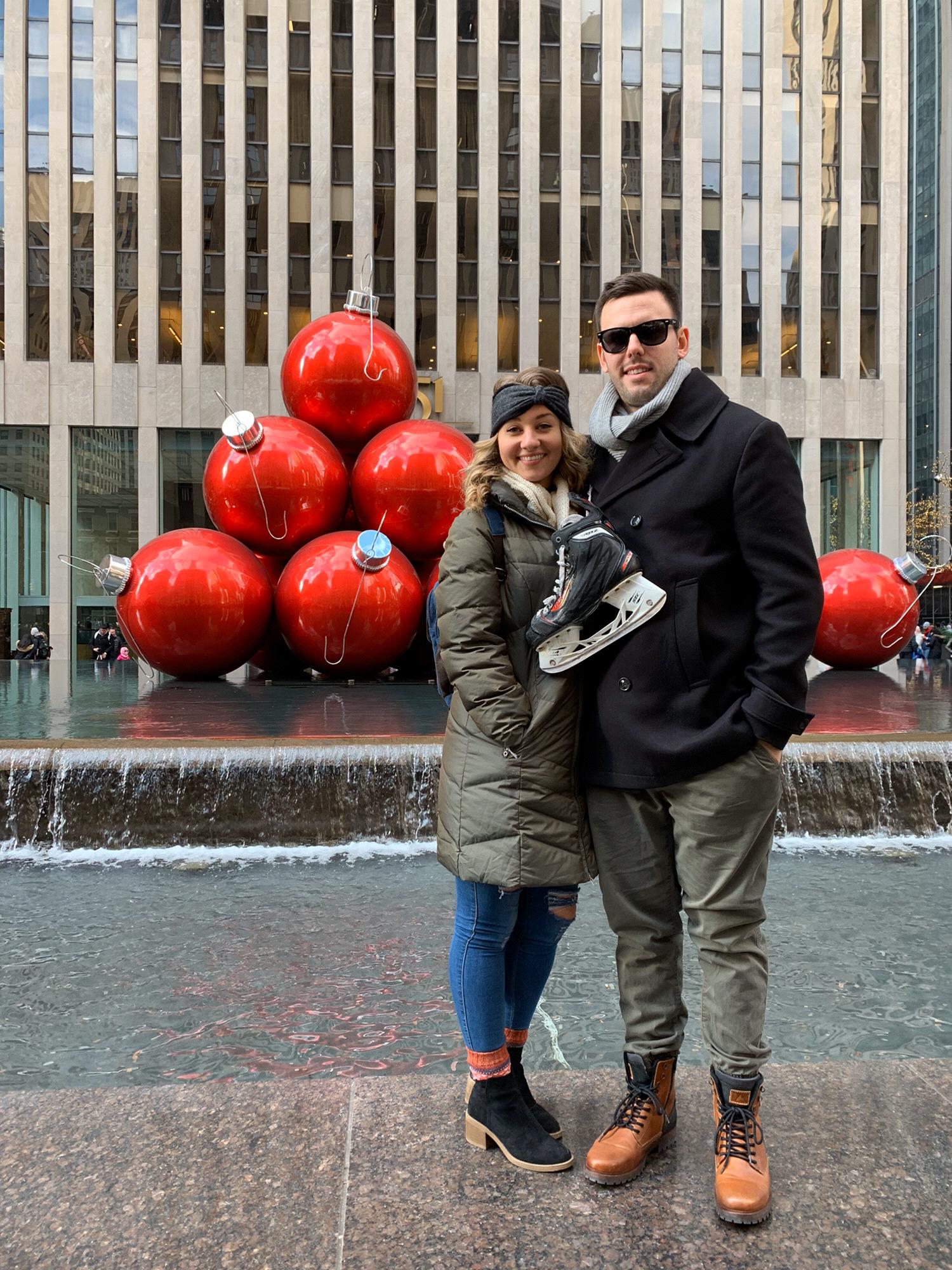 Christmas vibes in NYC <3